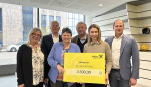 Raiffeisen Leasing unterstützt erneut CS Hospiz Rennweg Raiffeisen Leasing unterstützt erneut CS Hospiz Rennweg