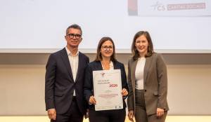 Staatliches Gütezeichen „Familie & Beruf“ offiziell an CS Caritas Socialis übergeben Staatliches Gütezeichen „Familie & Beruf“ offiziell an CS Caritas Socialis übergeben