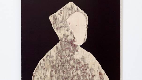 Annette Streyl - ohne Titel
2015, Siebdruckplatte, 50x40x2 cm