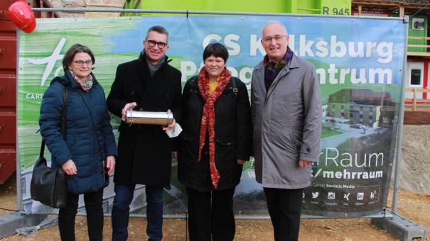 Sr. Karin Weiler, Klaus Rosino, Sr. Susanne Krendelsberger und Robert Oberndorfer